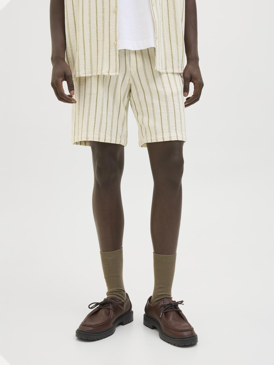 JPSTJAIDEN COBA STRIPE JOGGER SHORTS
